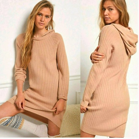 Anthropologie Dresses & Skirts - Anthropologie Saturday/Sunday Hera Hooded Sweater Dress
